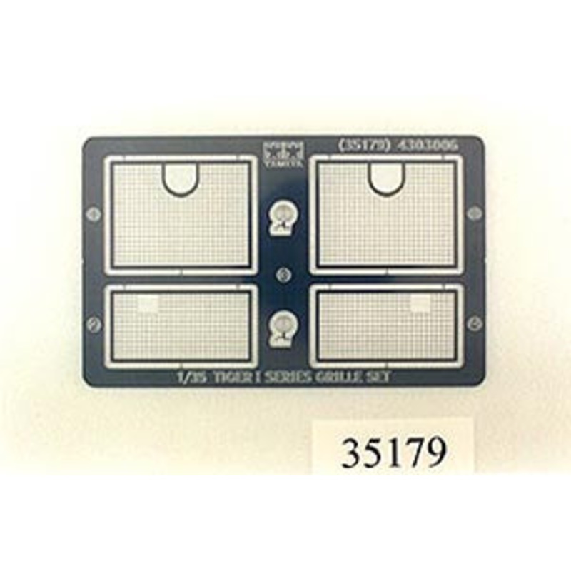 Tamiya 1/35 Tiger I Etched Grille 35179