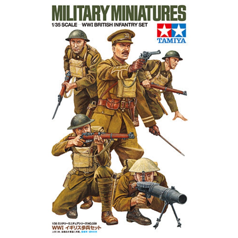 Tamiya 1/35 WWI British Infantry Set 35339