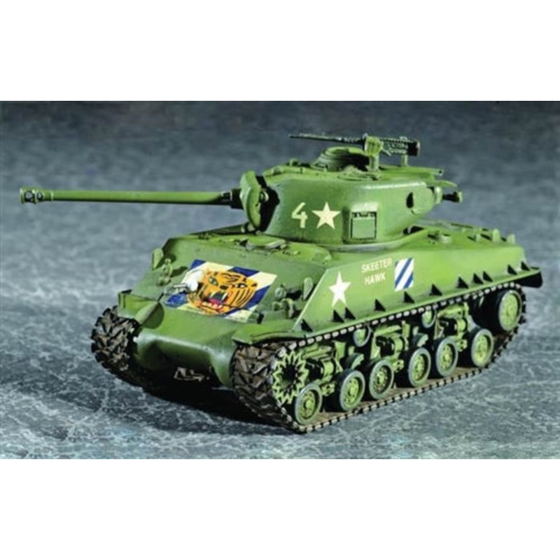 Trumpeter 1/72 M4A3E8 Tank (T80 Track) 07229