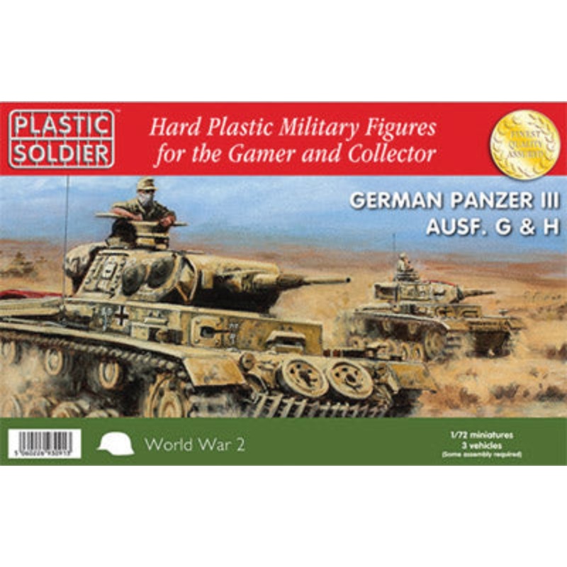 WW2V20010  1/72ND GERMAN PANZER III