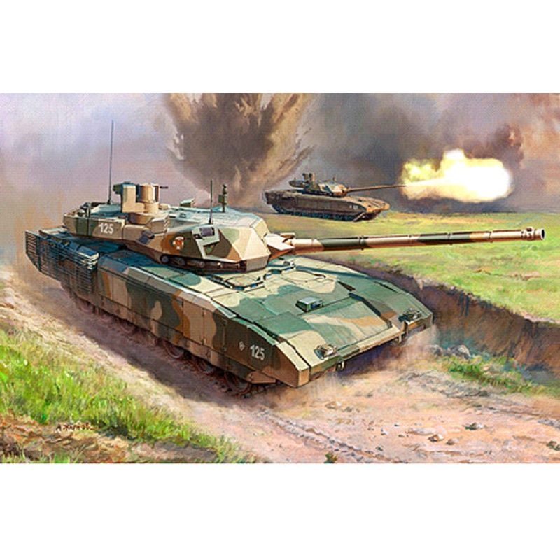Zvezda 1/35 RUSSIAN MODERN TANK T-14 ARMATA 3670