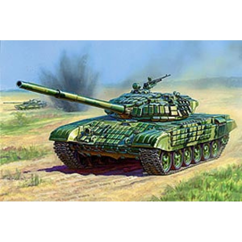 Zvezda 1/35 T-72 WITH ERA 3551