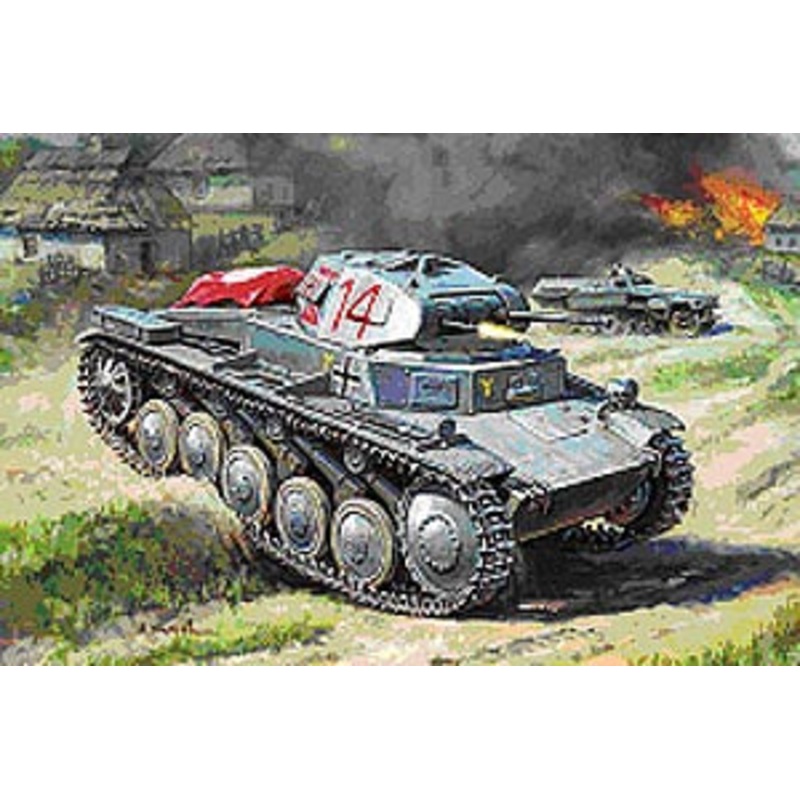 Zvezda 1/72 German Panzer II 6102