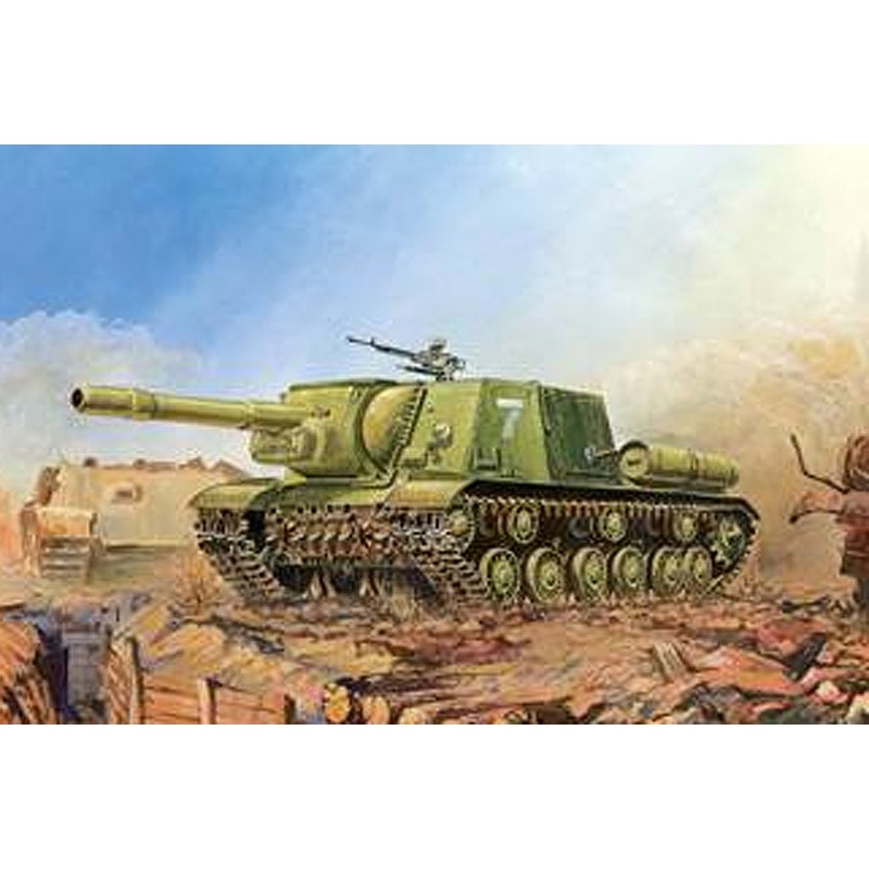 Zvezda 1/72 ISU-152 Soviet Tank Destroyer 5026
