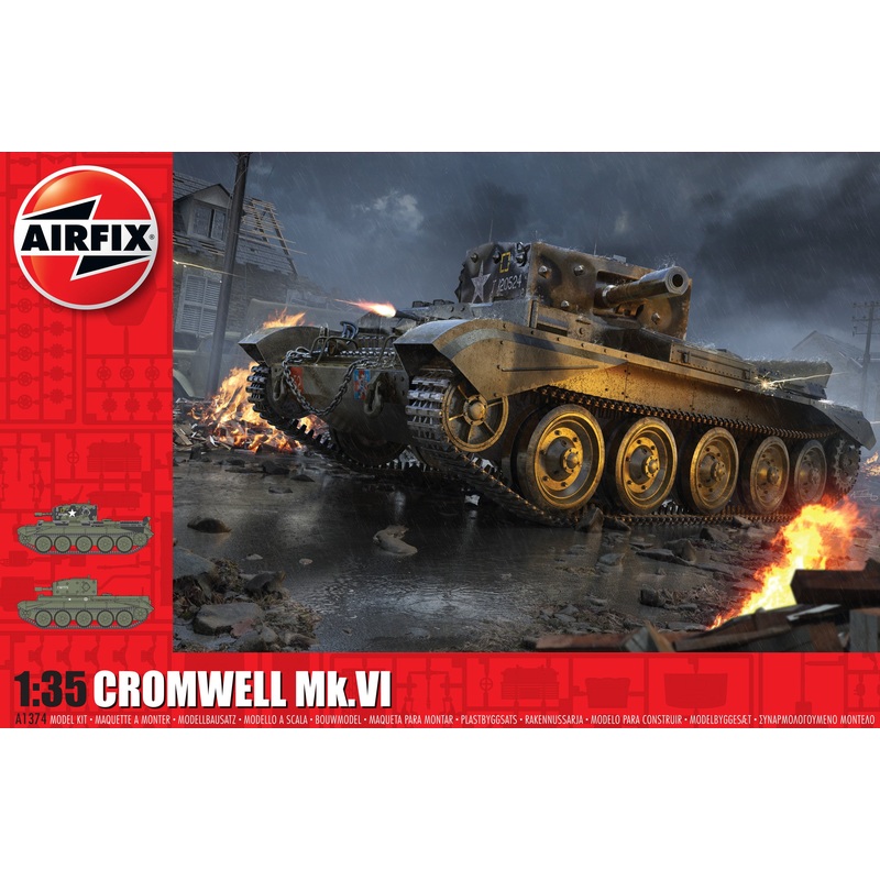 Airfix 1/35 Cruiser Mk.VIII A27M Cromwell Mk.VI A1374