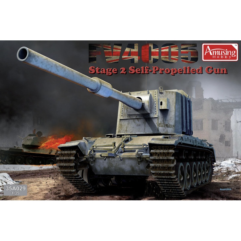 Amusing Hobby 1/35 FV4005 Stage 2 Self-Propelled Gun kit 35A029