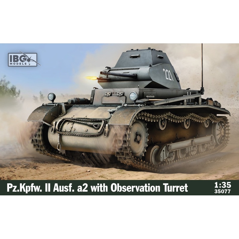 IBG 1/35 Pz.Kpfw. II Ausf. a2 with Observation Turret 35077
