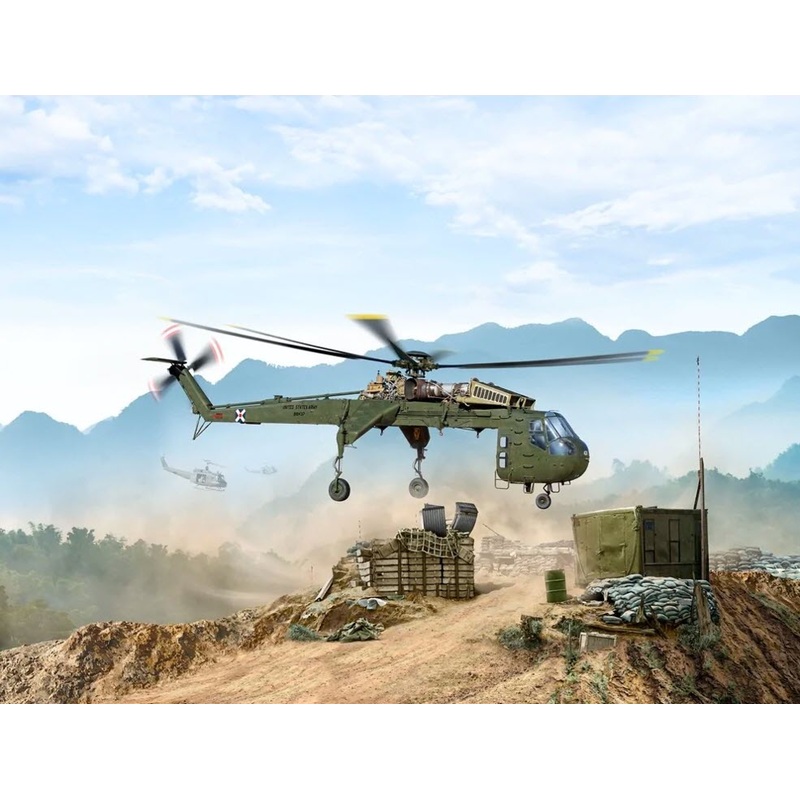 ICM 1/35 Sikorsky CH-54A Tarhe Kit 53054