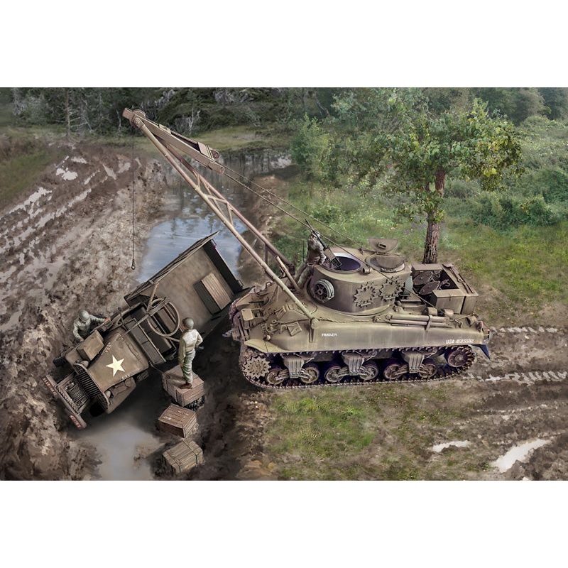 Italeri 1/35 M32B1 Armored Recovery Vehicle IT6547