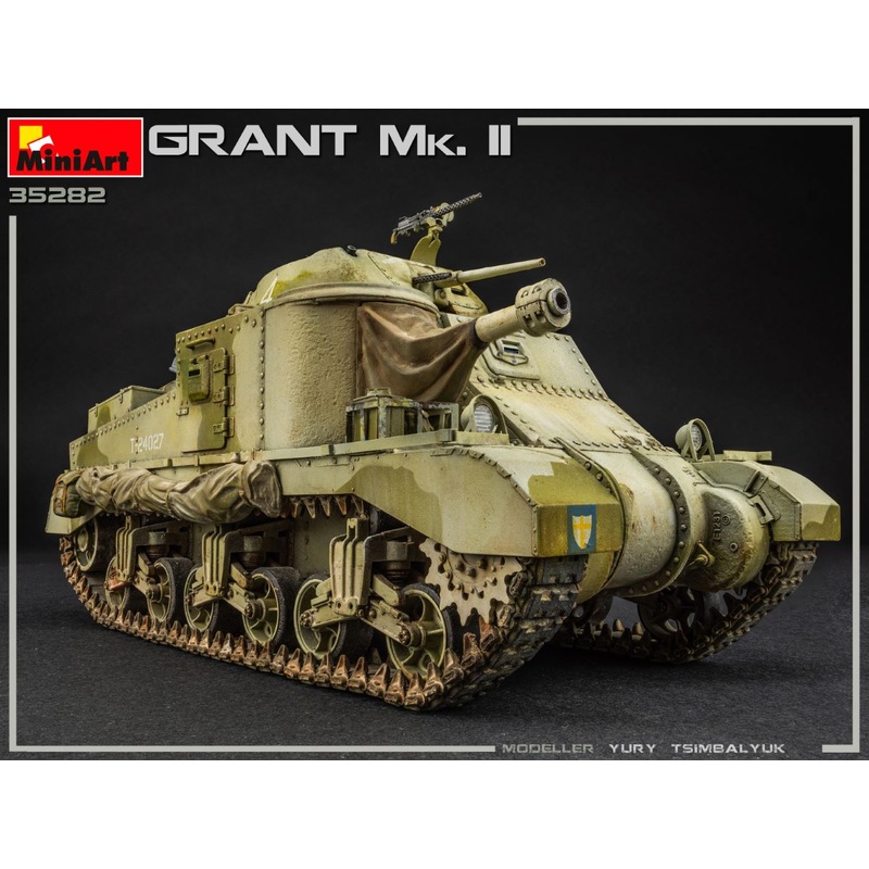 Miniart 1/35 British Grant Mk II Tank 35382
