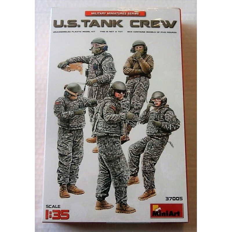 MiniArt 1/35 Modern U.S. TANK CREW 37005