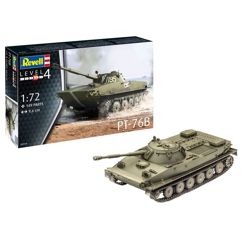 Revell 1/72 Soviet Amphibious PT-76B 03314