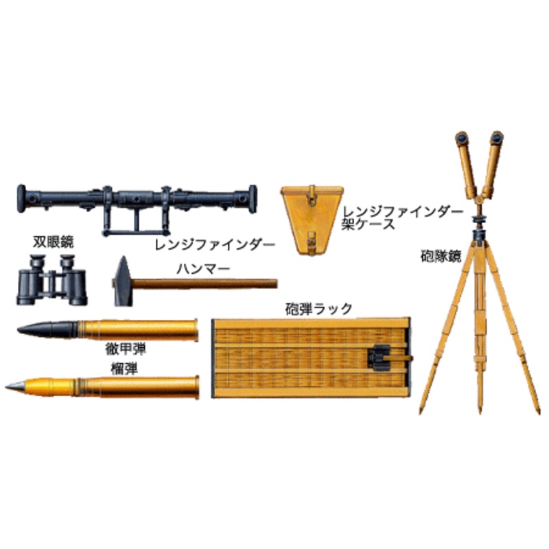 Tamiya 1/35 GERMAN 88MM GUN FLAK36 North African Campaign 35283