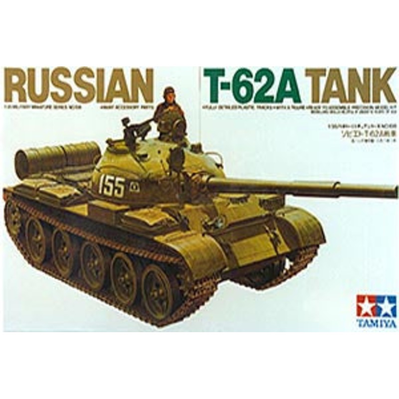 Tamiya 1/35 Russian T-62A Tank 35108