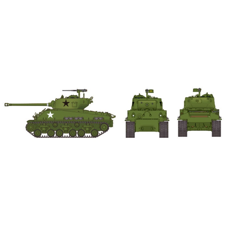 Tamiya 1/35 U.S. Medium Tank M4A3E8 Sherman Easy Eight European Theater 35346