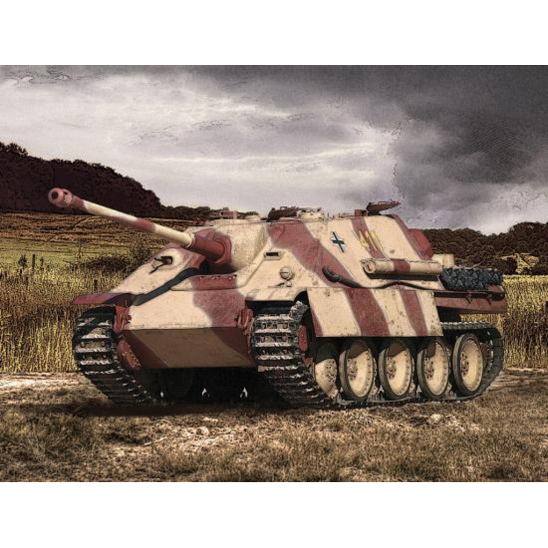 Zvezda 1/100 SD.KFZ173 JAGDPANTHER TANKDESTROYER 6183
