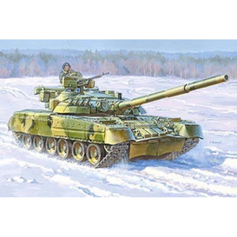 Zvezda 1/35 T-80UD RUSSIAN MAIN BATTLE TANK 3591