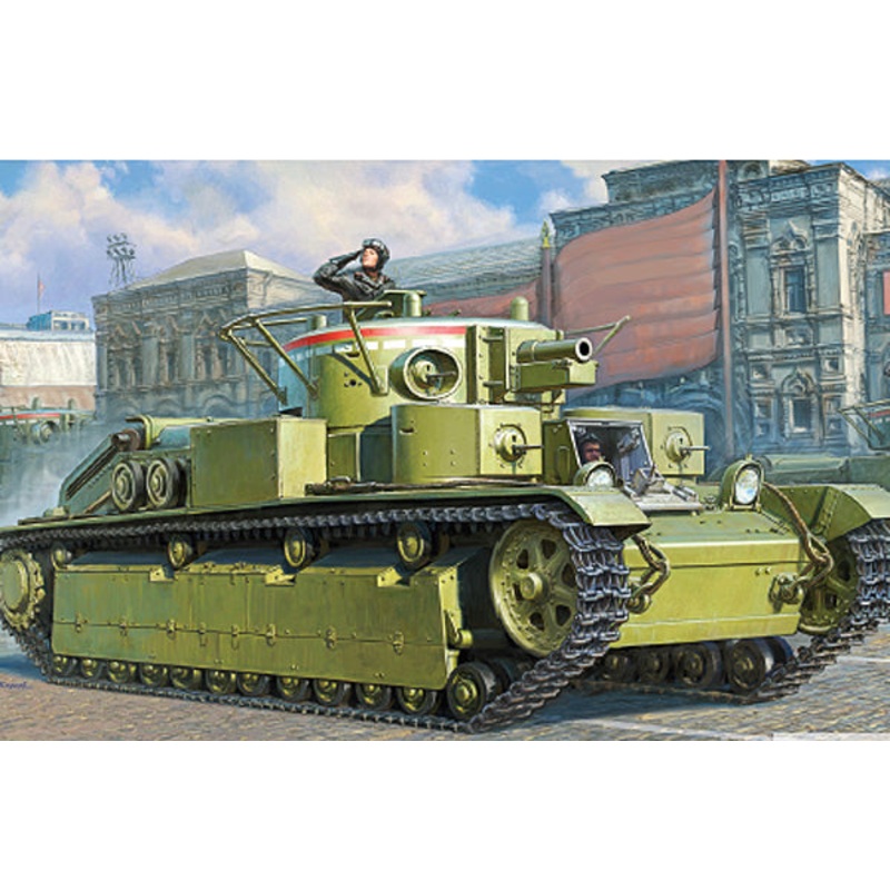 Zvezda 1/72 T-28 SOVIET TANK 5064
