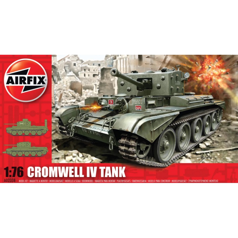 Airfix 1/76 Cromwell Mk.IV Cruiser Tank A02338