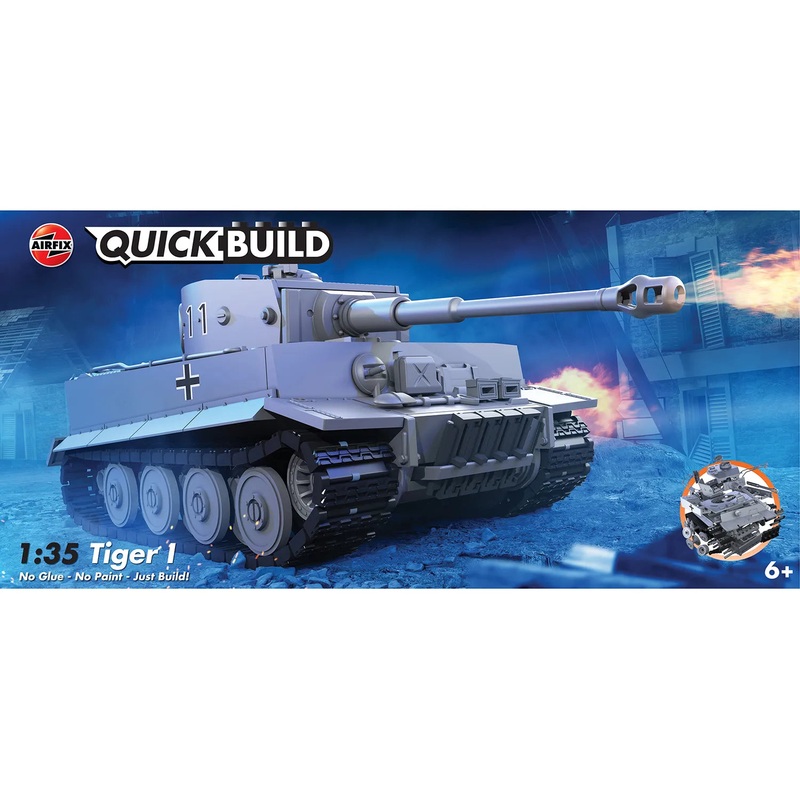 Airfix QUICKBUILD 1:35 Tiger 1 Kit J6041