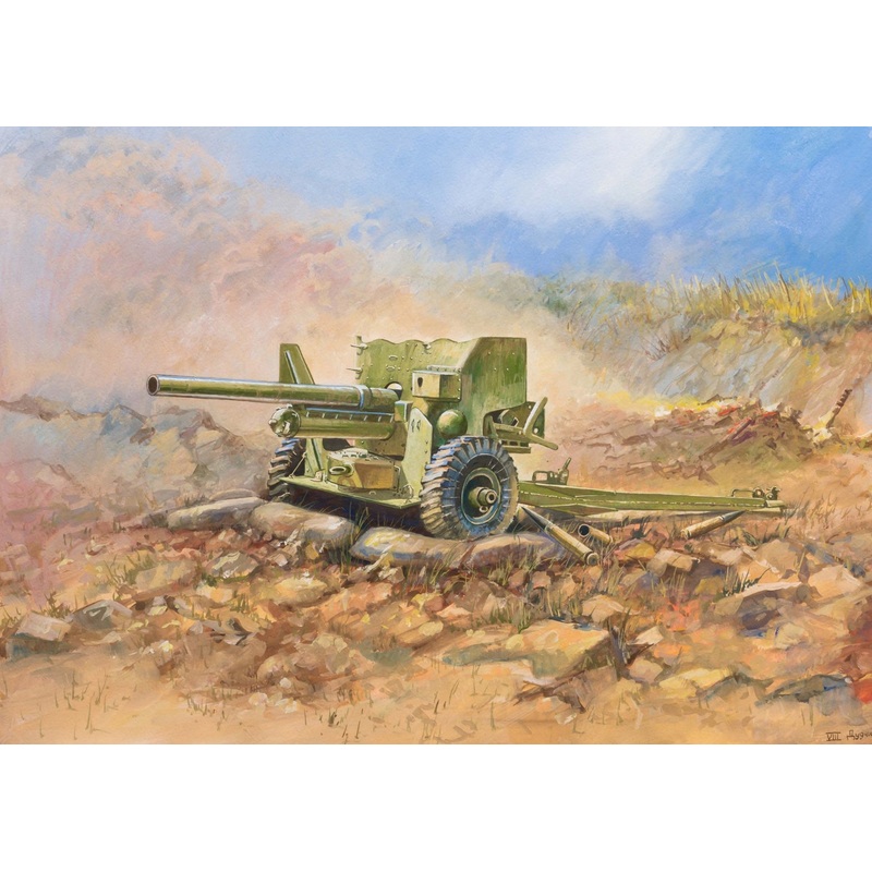 British 57mm Anti-Tank Gun QF 6-Pdr Mk.II