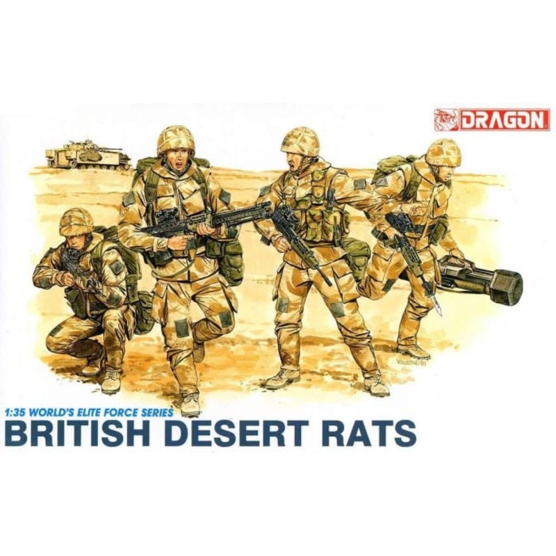 Dragon 1/35 British Desert Rats Desert Storm D3013