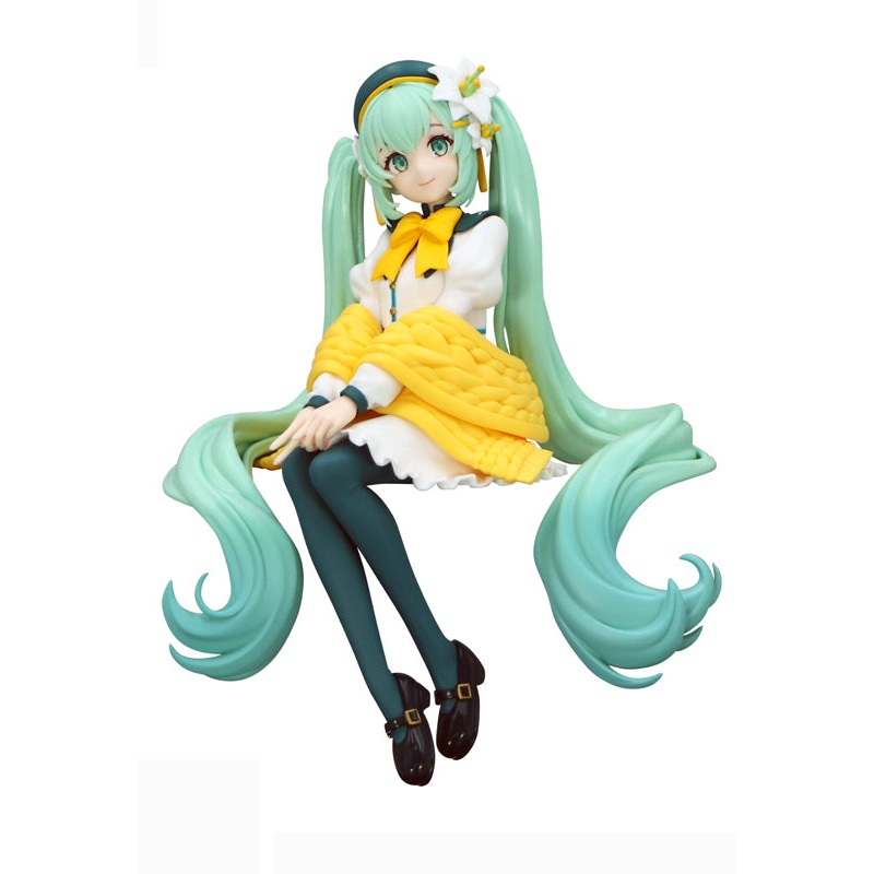Hatsune Miku FuRyu Noodle Stopper Figure -Flower Fairy Lily White ver.-