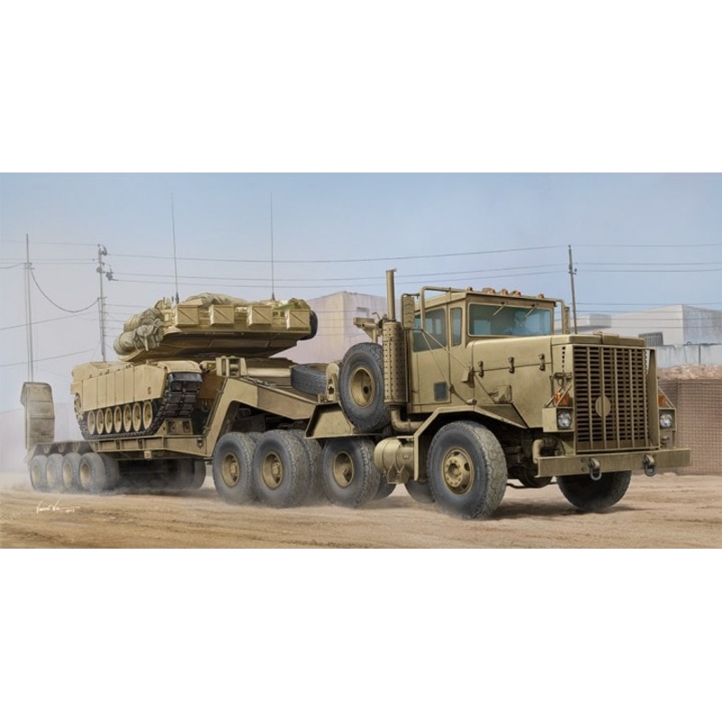 Hobbyboss 1/35 M911 C-HET & M747 Semi-Trailer kit 85519