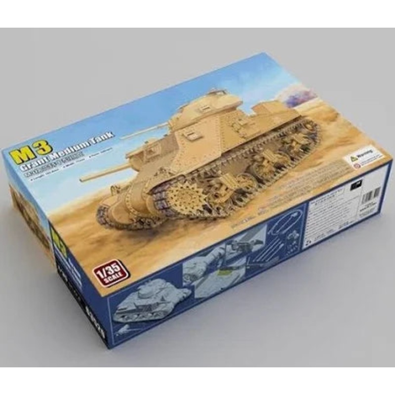 I Love Kit 1/35 M3 Grant Medium Tank Kit 63520