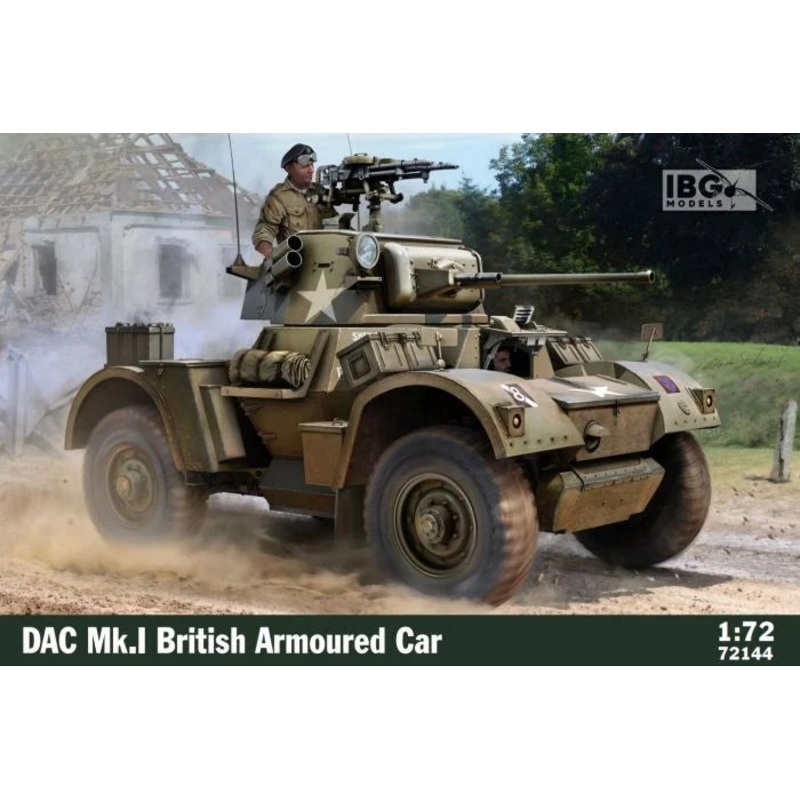 IBG 1/72 DAC Mk.1 British Armoured Car Kit 72144