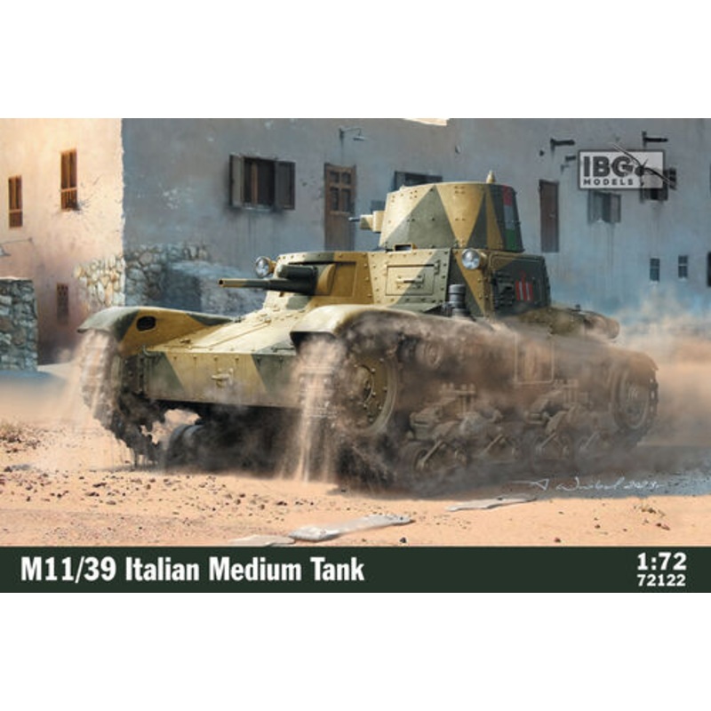 IBG 1/72 M11/39 Italian Tank 72122