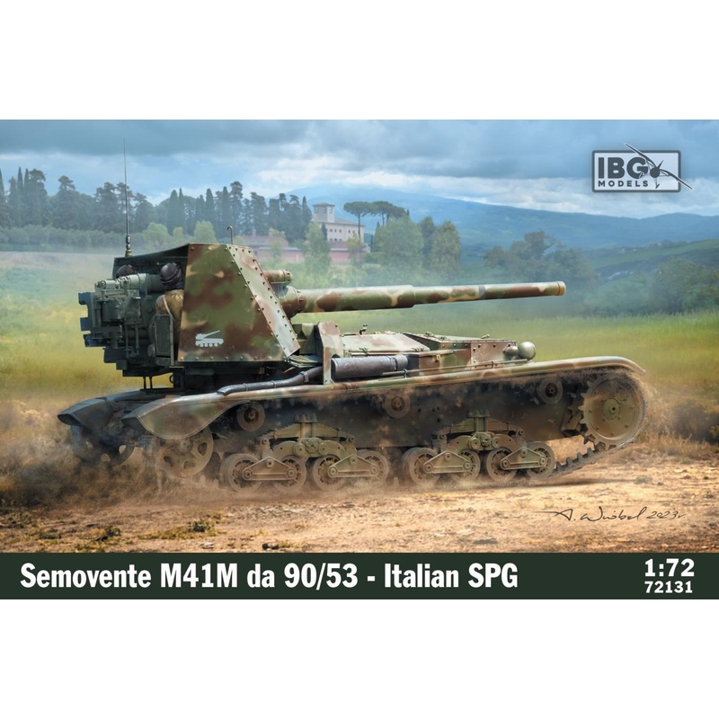 IBG 1/72 Semovente M41M a 90/53 - Italian SPG Kit 72131