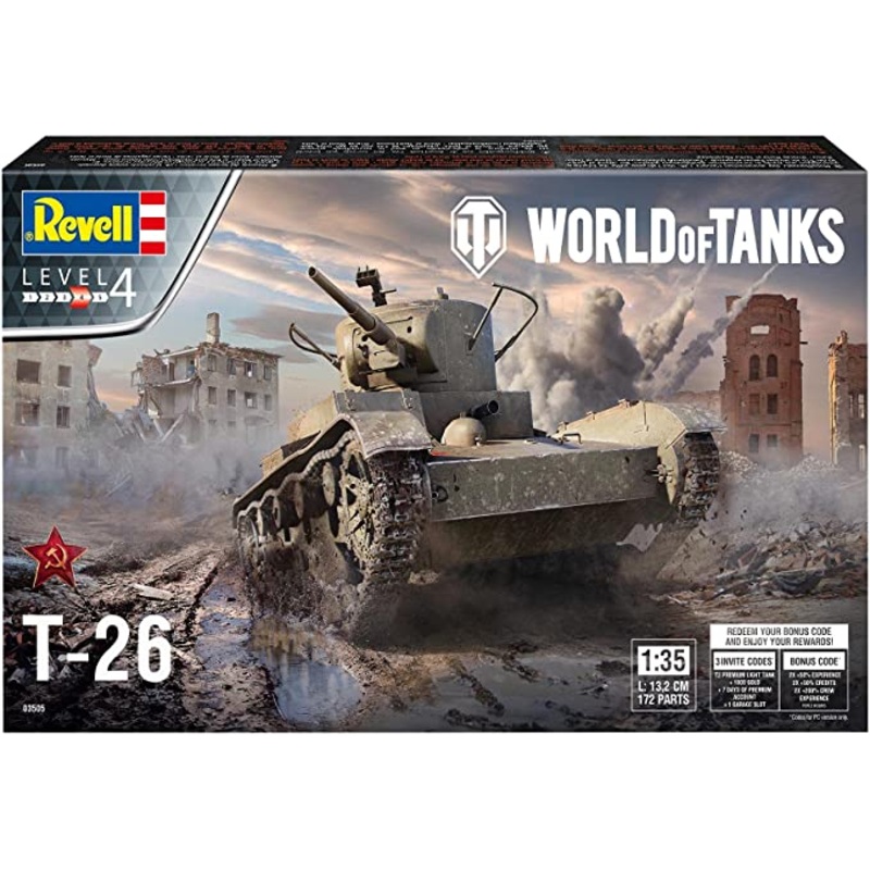 Revell 1/35 03505 T-26 World of Tanks