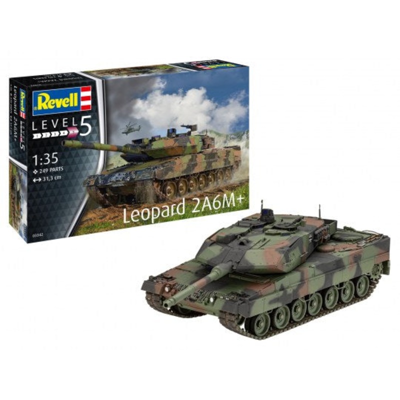 Revell 1/35 Leopard 2A6M+ kit 03342