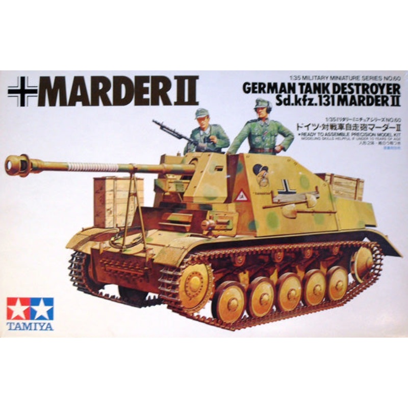 Tamiya 1/35 Marder II Tank Destroyer Sd.kfz.131 35060