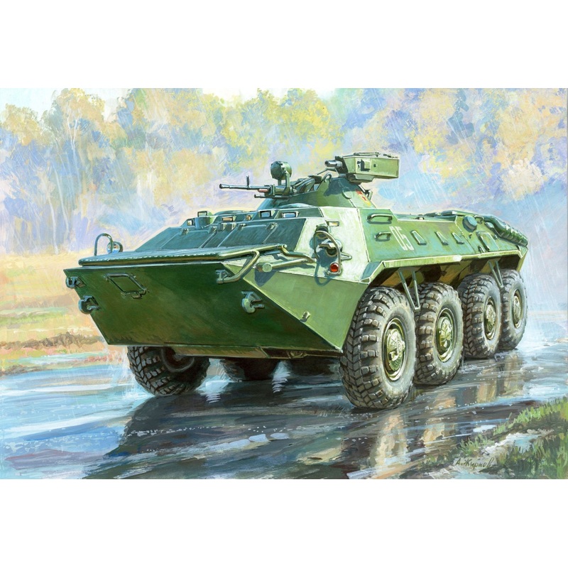 ZVEZDA BTR-70 w/MA-7 turret RR 1/35