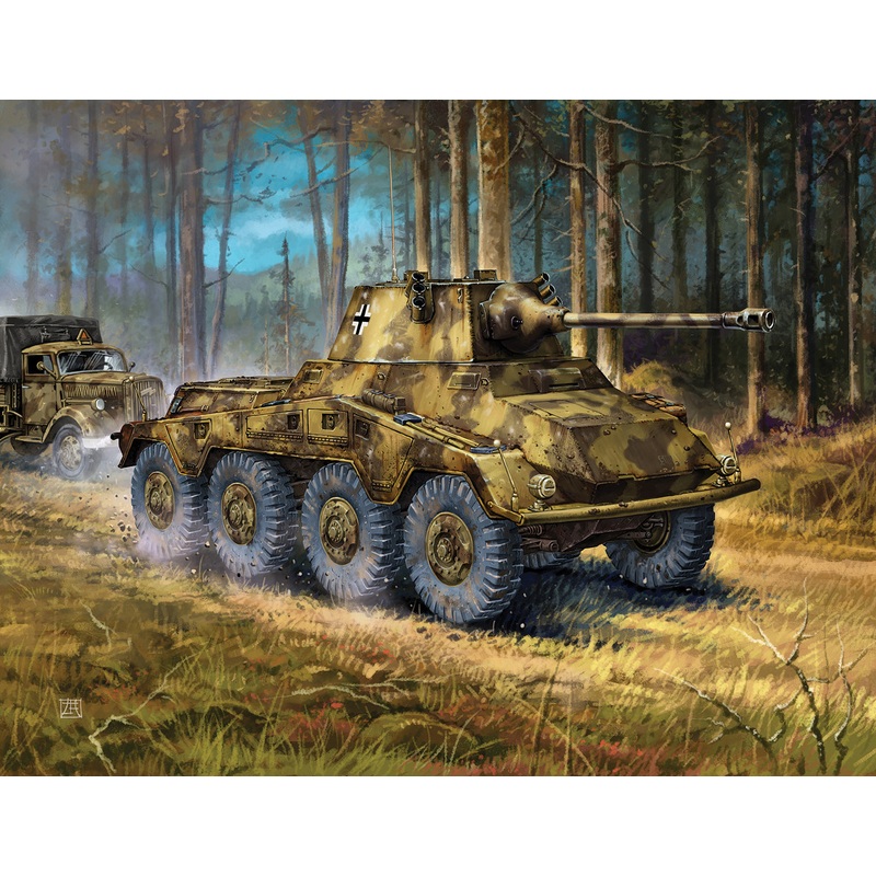 ZVEZDA Sd Kfz 234 Puma