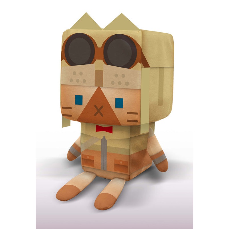 CAPCOM VOXENATION Plush Capcom40th Palico Felyne Leather Set Monster Hunter