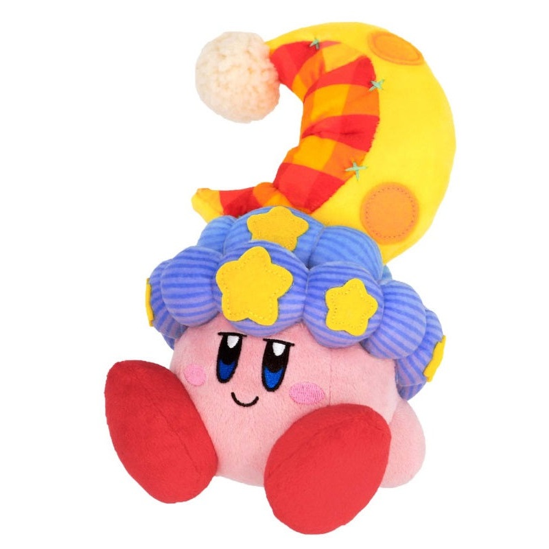 Kirby and the Forgotten Land Sanei-boeki Plush Deep Sleep Kirby (S Size)