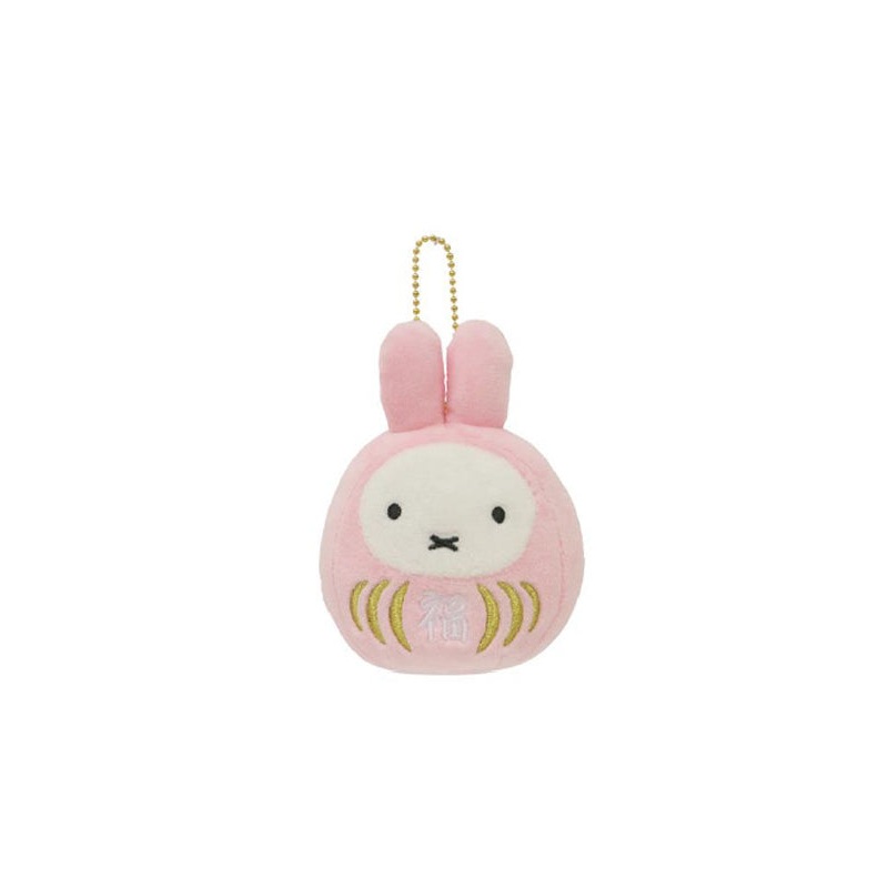 Miffy Sekiguchi Fuku Daruma Cherry Blossom Color Mascot Key Chain