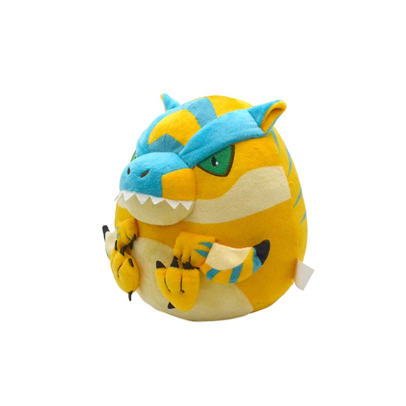 MONSTER HUNTER CAPCOM Monster Hunter Fluffy Eggshaped Plush Tigrex