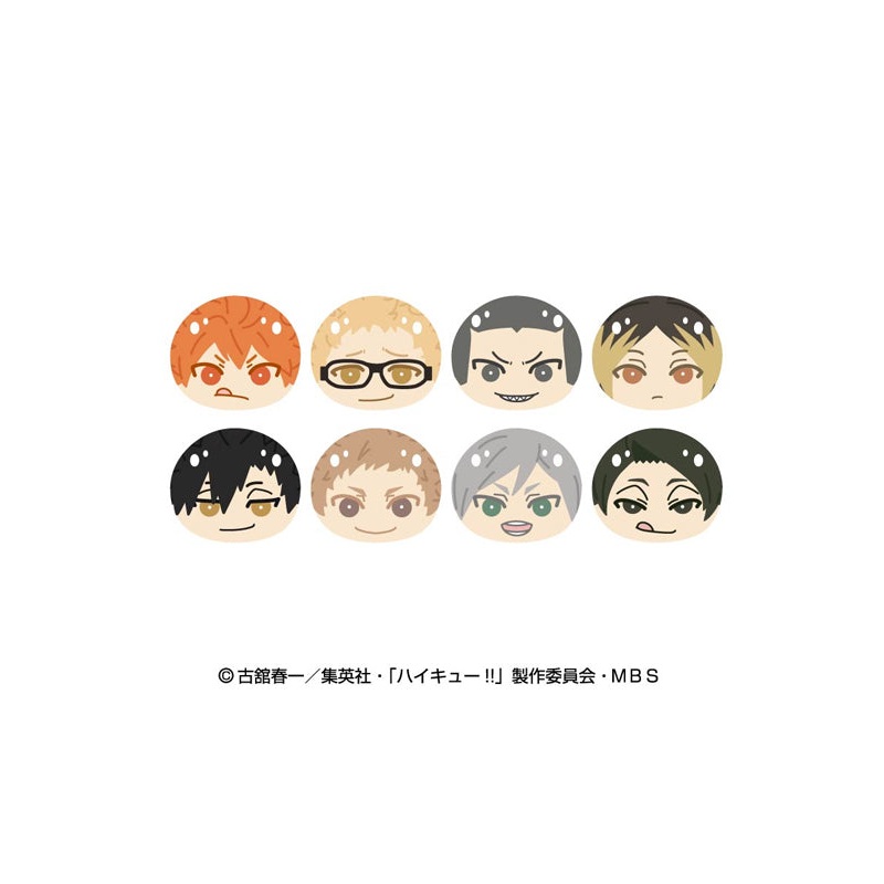Haikyu!! Ensky Omanju Niginigi Mascot 2 A(1 Random)
