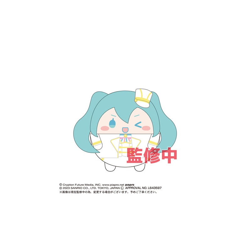 Hatsune Miku x Cinnamoroll Max Limited MC-04 Fuwakororin (M Size) C Hatsune Miku (On Stage)