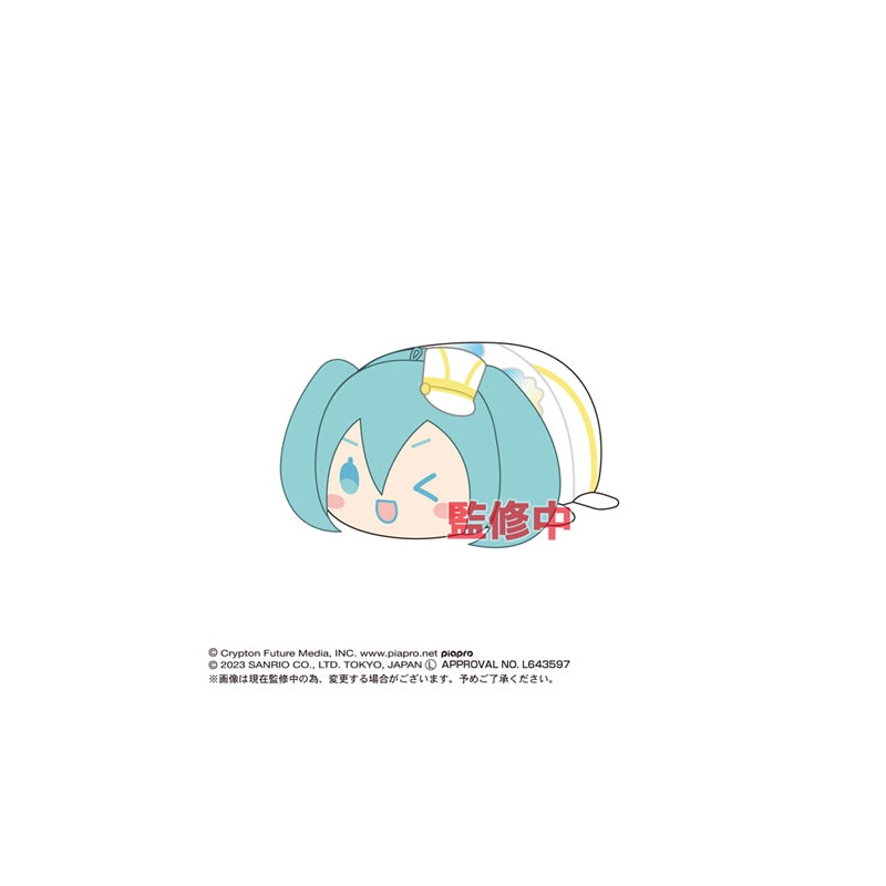 Hatsune Miku x Cinnamoroll Max Limited MC-06 Potekoro Mascot (M Size) C Hatsune Miku (On Stage)