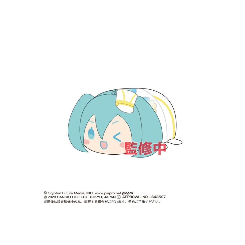 Hatsune Miku x Cinnamoroll Max Limited MC-07 Potekoro Mascot Big C Hatsune Miku (On Stage)