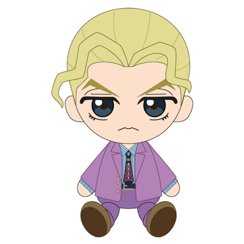 JoJo's Bizarre Adventure Diamond Is Unbreakable Bandai Namco Nui Chibi Plush Kira Yoshikage