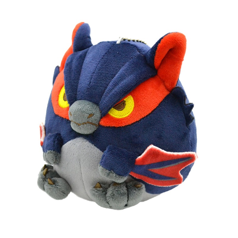 MONSTER HUNTER CAPCOM Fluffy Eggshaped Plush Mini Nargacuga
