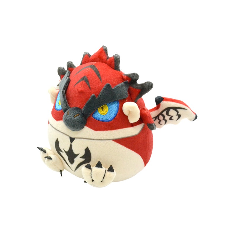MONSTER HUNTER CAPCOM Fluffy Eggshaped Plush Mini Rathalos