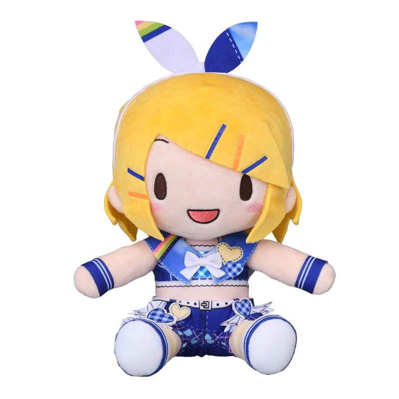 Project SEKAI Colorful Stage! feat. Hatsune Miku SEGA Fuwa Petit Plush Kagamine Rin in Stage Sekai -Let's RE:START From Here!- M