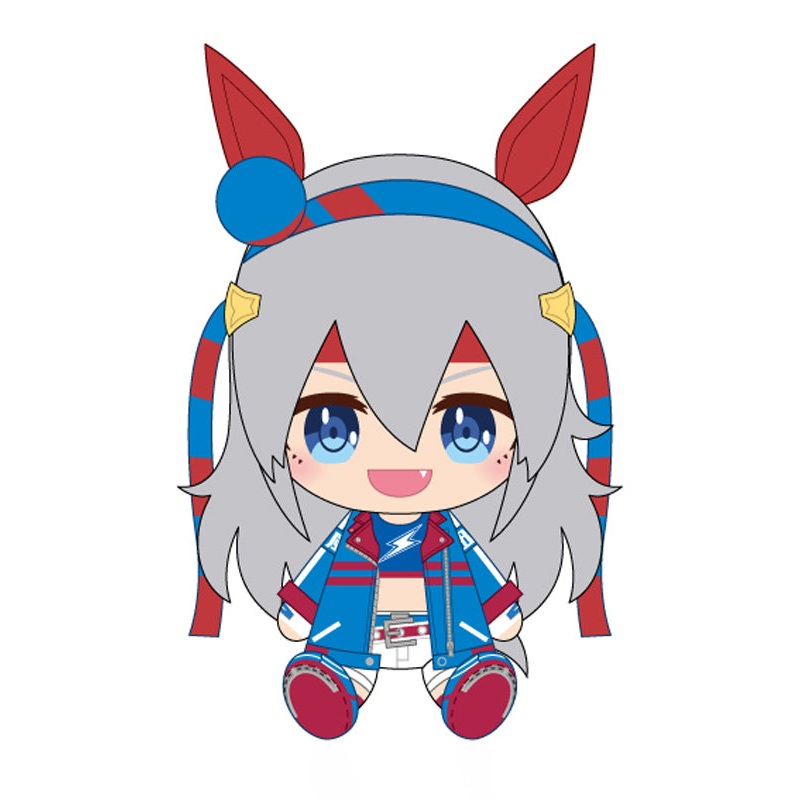 Uma Musume Pretty Derby Bandai Chibi Plush Tamamo Cross
